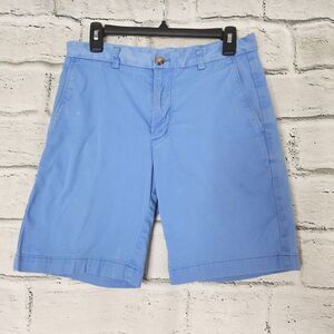 Vineyard Vines by Shep and Ian Men's Light Blue Shorts Chino Casual Pockets 30